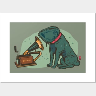 His Master's Voice Dart Posters and Art